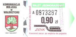 Bilet Wałbrzych