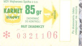 Bilet Wejherowo 85