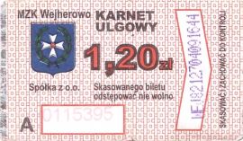 Bilet Wejherowo 1,20