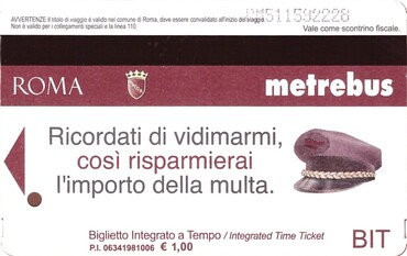 Bilet Rzym