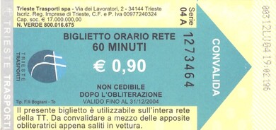 Bilet Triest