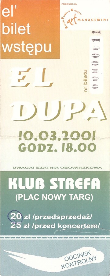 Koncert El Dupa