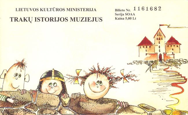Bilet muzeum Troki