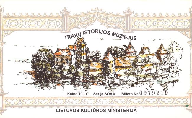 Bilet muzeum Troki