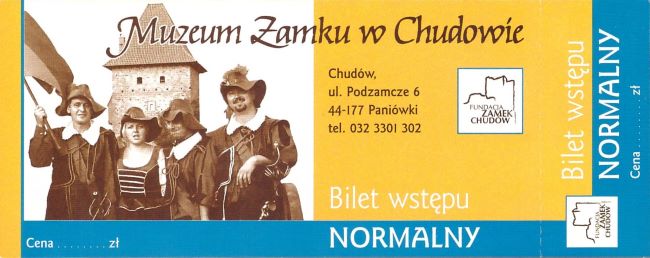 Bilet muzeum Chudów