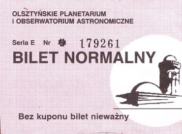 Bilet Olsztyn