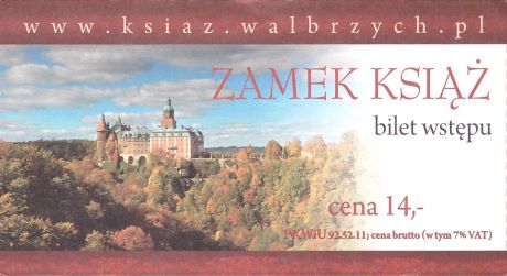 Bilet muzeum Wałbrzych