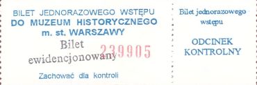 Bilet Warszawa