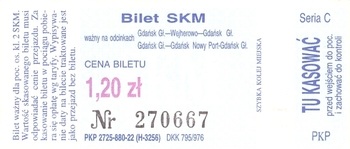 Bilet SKM 1,20