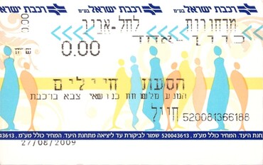Bilet Israel Railways