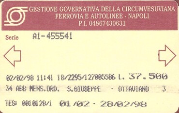 Gestione Governativa della Circumvesuviana