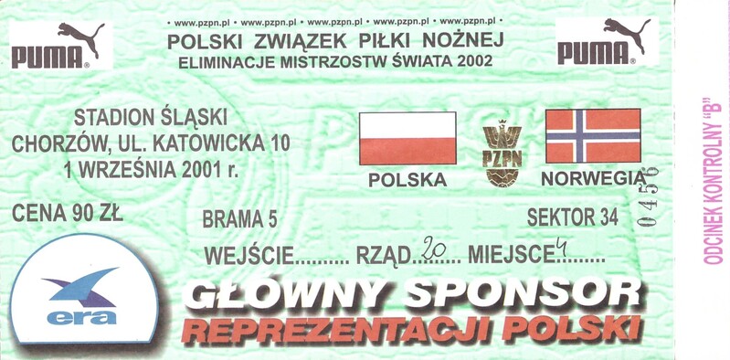 Reprezentacja Polski - Norwegia